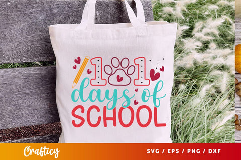 101 days of school Svg Design SVG Designangry 