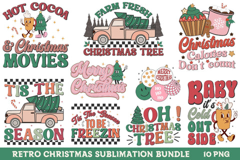 110 Christmas & Halloween Bundle, Mega Sublimation Bundle Sublimation Rupkotha 