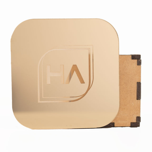 1/16 In Pale Gold Mirror Acrylic Sheet Physical Houston Acrylic 