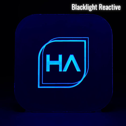 1/16in Two Tone Black/White Acrylic Sheet Physical Houston Acrylic 