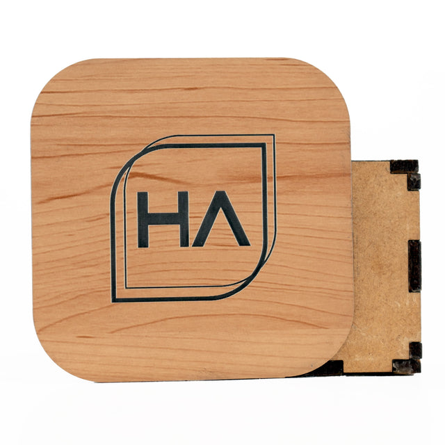 1/16in Two Tone Cashew Wood Grain/Black Acrylic Sheet Physical Houston Acrylic 