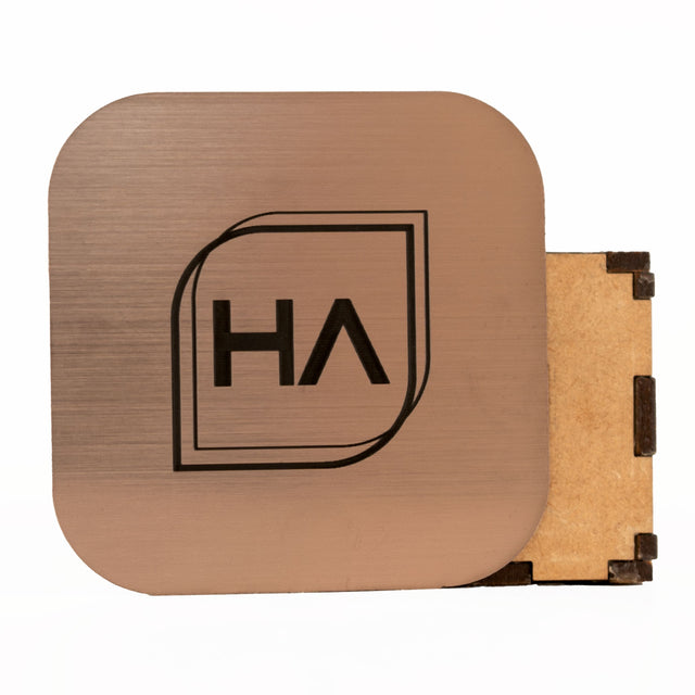 1/16in Two Tone Copper/Black Acrylic Sheet Physical Houston Acrylic 