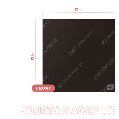 1/16in Two Tone Naturals Midnight Leather/White Physical Houston Acrylic 