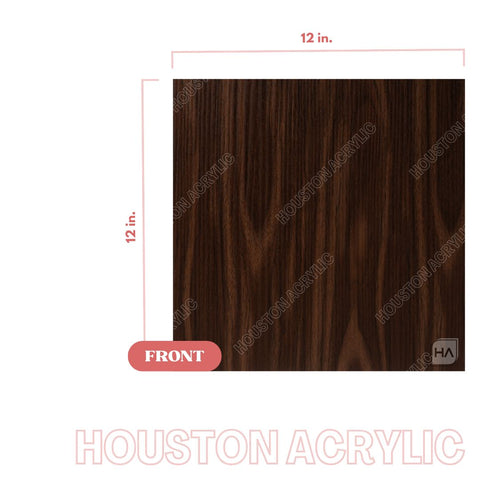 1/16in Two Tone Naturals Natural Teak/Ash Physical Houston Acrylic 