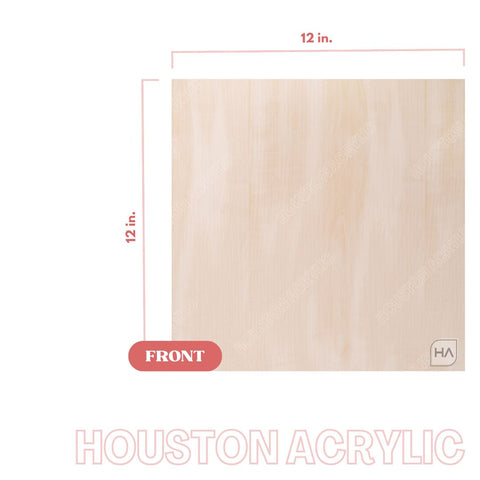 1/16in Two Tone Naturals Whitewash/White Physical Houston Acrylic 