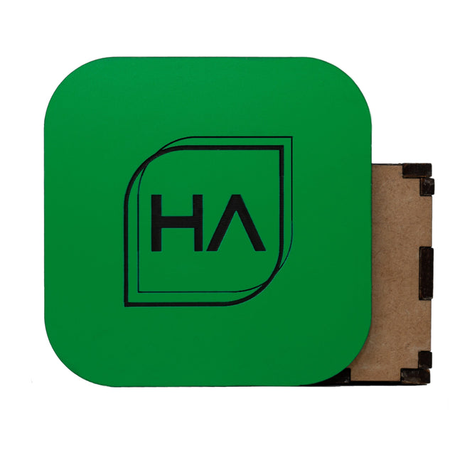 1/16in Two Tone Neon Green/Black Acrylic Sheet Physical Houston Acrylic 