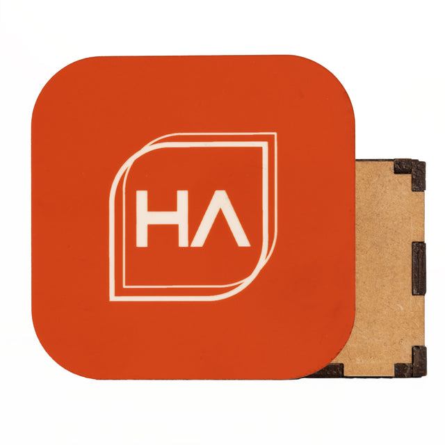 1/16in Two Tone Orange/White Acrylic Sheet Physical Houston Acrylic 