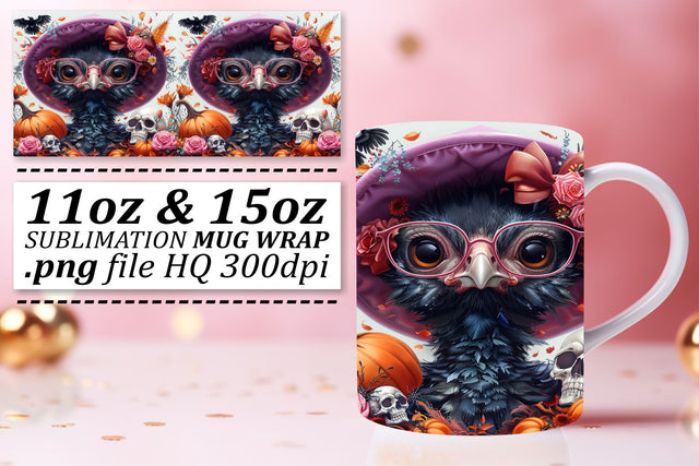 11oz/15oz Mug Wrap Autumn Turkey Sublimation Design Sublimation afrosvg 