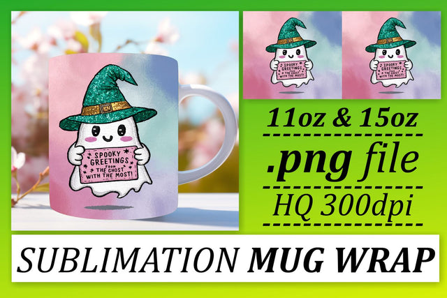 11oz/15oz Mug Wrap Fall Pumpkin Sublimation for Halloween Sublimation afrosvg 