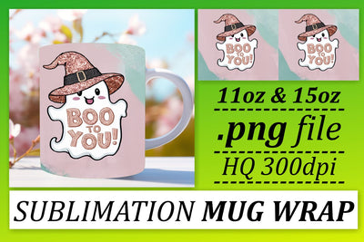11oz/15oz Mug Wrap Pumpkin Halloween Sublimation Design Sublimation afrosvg 