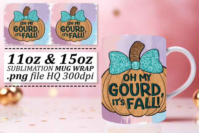 11oz/15oz Pumpkin Halloween Mug Fall Sublimation Wrap Sublimation afrosvg 