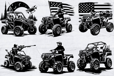 12 Atv Polaris Ranger Svg Bundle, Offroad Riding Svg SVG Creativeart88 