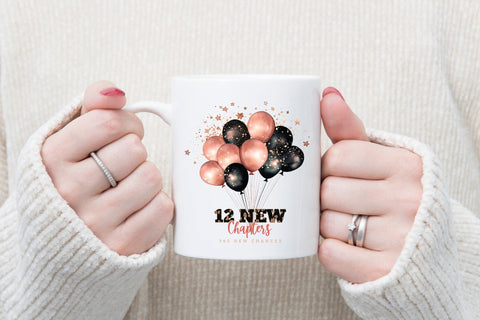 12 New Chapters 365 New Chances PNG Sublimation Sublimation CraftLabSVG 