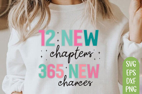 12 new chapters 365 new charces, New Years SVG, New Year SVG Bundle, 2025 Svg, New Years Eve Shirt, New Years SVG Quotes, Funny New Years Design SVG farhad farhad 