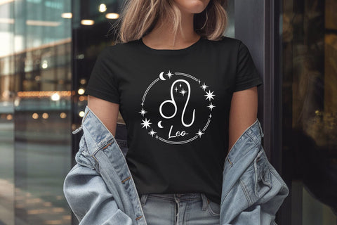 12 Zodiac Signs SVG Keychain Bundle | Astrological Symbol Clipart SVG Tafti Art 