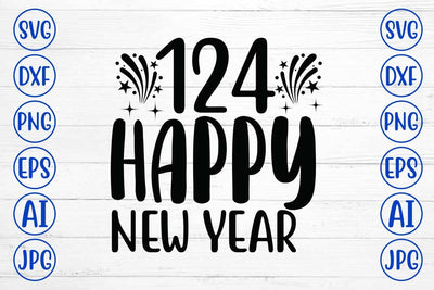 124 Happy New Year SVG Syaman 