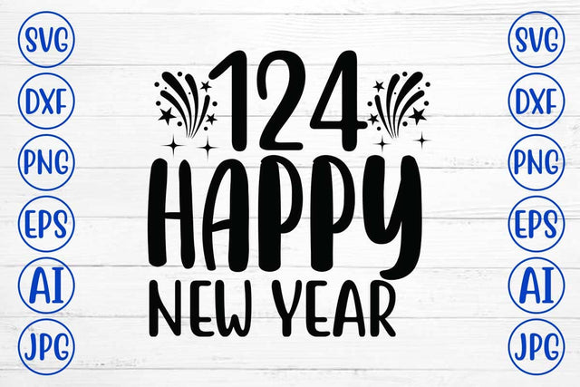 124 Happy New Year SVG Syaman 