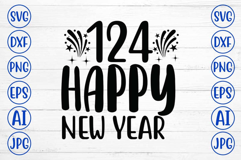 124 Happy New Year SVG Syaman 