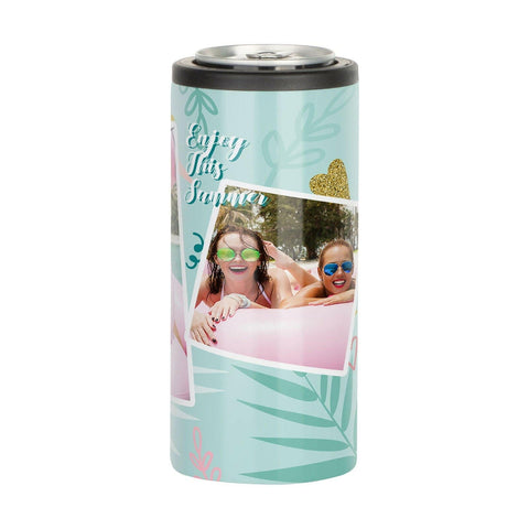 12oz Skinny Can Cooler for Sublimation | Craft Express 4-Pack White | Blanks for Sublimation Physical Craft Express 
