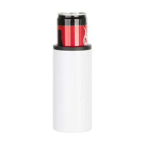 12oz Skinny Can Cooler for Sublimation | Craft Express 4-Pack White | Blanks for Sublimation Physical Craft Express 