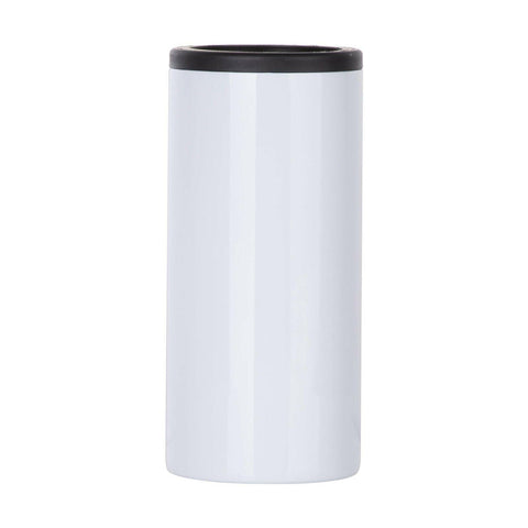 12oz Skinny Can Cooler for Sublimation | Craft Express 4-Pack White | Blanks for Sublimation Physical Craft Express 
