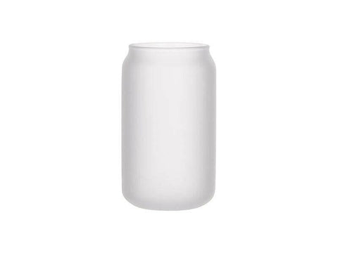13oz Frosted Glass Cans with Bamboo Lids & Straws 6 Pack of Craft Express Sublimation Blanks Physical Craft Express 