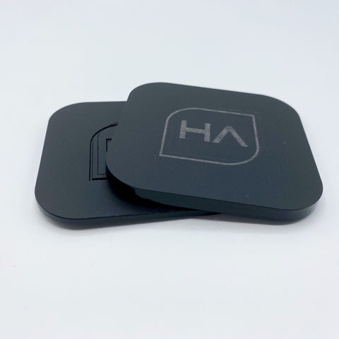 1/4in Black Matte One Side Shiny One Side Cast Acrylic Sheet Physical Houston Acrylic 