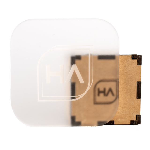 1/4in Clear Matte 1 Side / Glossy Other Side Cast Acrylic Sheet Physical Houston Acrylic 