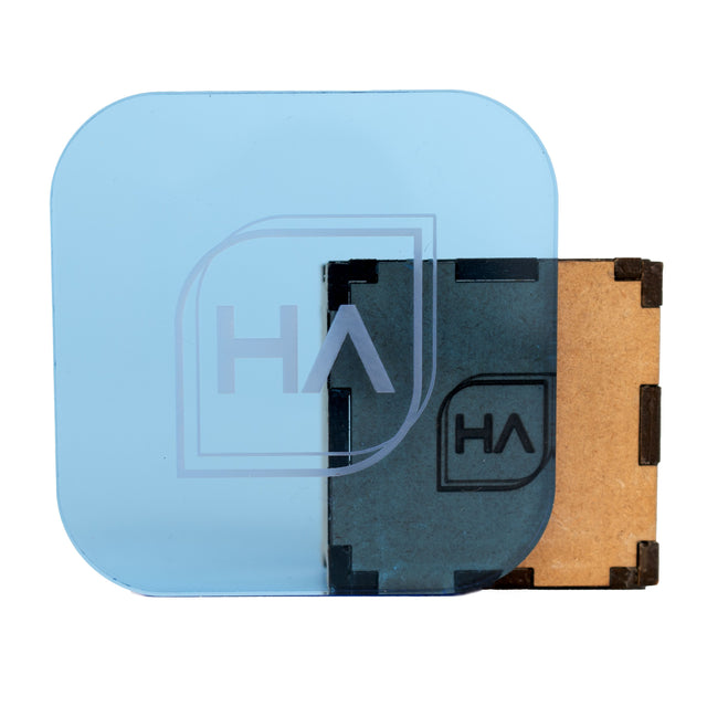 1/4in Translucent Light Blue Cast Acrylic Sheet Physical Houston Acrylic 