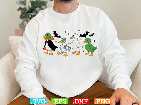 15 Halloween Goose SVG Bundle, Pumpkin Goose Shirt, Skeleton Goose Svg SVG Creativeart88 