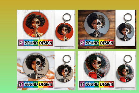 15x Car Coaster Design Bundle Set , Halloween Sublimation afrosvg 