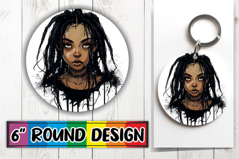 15x Car Coaster & Keychain Sublimation , Halloween Sublimation afrosvg 