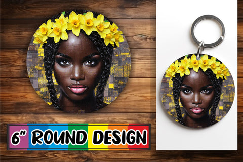 15x Car Coaster Sublimation Pack , Woman Sublimation afrosvg 