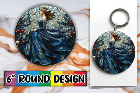 15x Coaster Design Bundle Set , Holiday Sublimation afrosvg 