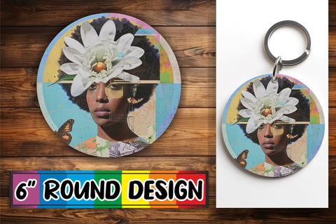 15x Coaster Design Bundle Set , Woman Sublimation afrosvg 