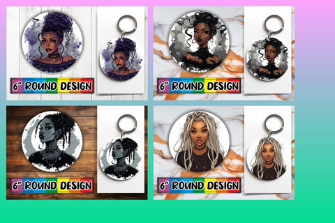 15x Coaster Design Pack Sublimation , Halloween Sublimation afrosvg 