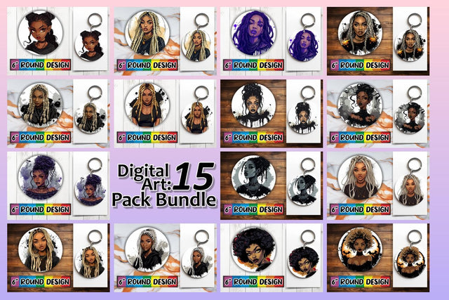 15x Coaster Design Pack Sublimation , Halloween Sublimation afrosvg 