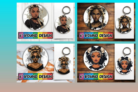 15x Coaster Design Sublimation Bundle Pack , Halloween Sublimation afrosvg 