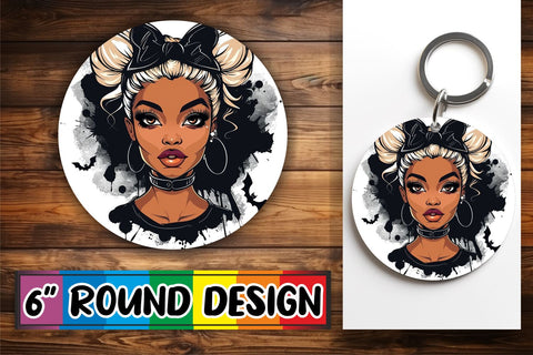 15x Coaster Design Sublimation Bundle Pack , Halloween Sublimation afrosvg 