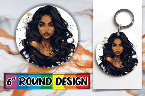 15x Coaster Round Design Bundle for Sublimation , Halloween Sublimation afrosvg 