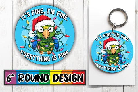 15x Coaster Sublimation Round Design Set , Xmas Sublimation afrosvg 