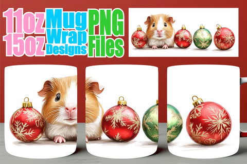 15x Easy Sublimation Mug Wrap , Holiday Sublimation afrosvg 