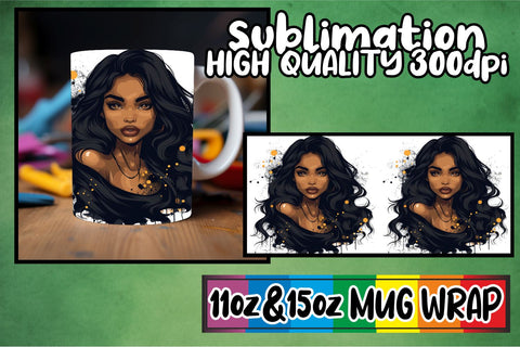 15x Handcrafted Mug Wrap , Halloween Sublimation afrosvg 