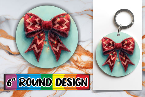 15x Keychain & Coaster Bundle Set , Christmas Sublimation afrosvg 