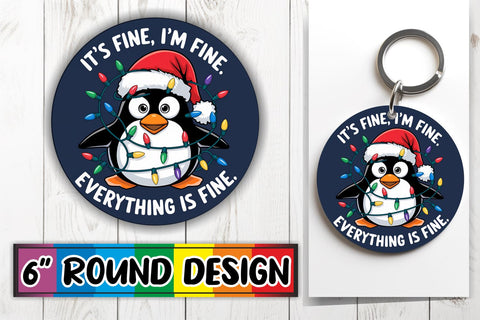 15x Keychain & Coaster Design Kit , Xmas Sublimation afrosvg 