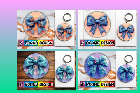 15x Keychain & Coaster Design Set , Christmas Sublimation afrosvg 
