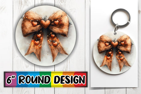 15x Keychain & Coaster Design Set , Christmas Sublimation afrosvg 
