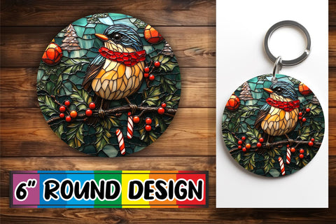 15x Keychain & Coaster Set , Holiday Sublimation afrosvg 