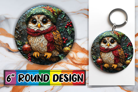 15x Keychain & Coaster Set , Holiday Sublimation afrosvg 