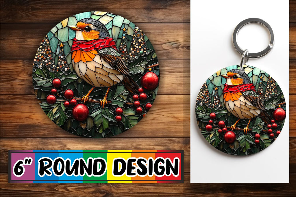 15x Keychain & Coaster Set , Holiday - So Fontsy
